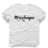 Miscelanyus "White" Microphone T- Shirt