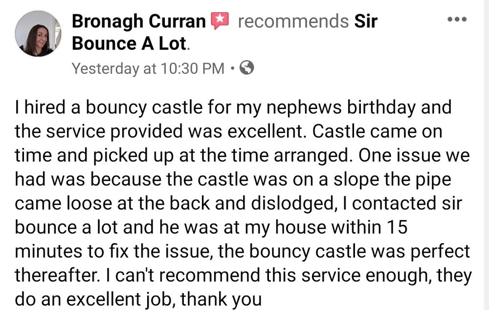 CUSTOMER REVIEW