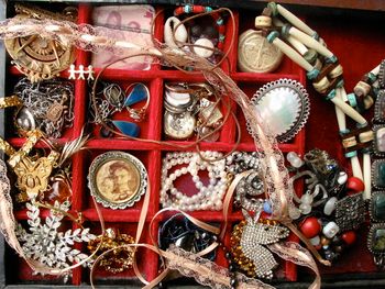 My jewelry box full of memories, photo by Mark Powell.
