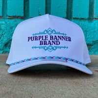 Purple Banner Imperial Cap