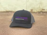 Purple Banner Signature Cap Full Back