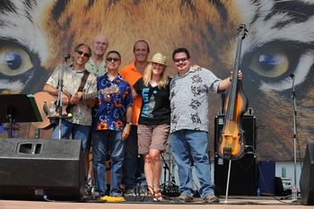 The Band with Pat Craig, owner of the Wild Animal Sanctuary.
