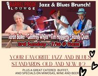 Jazz and Blues BRUNCH with Sarah Baker, Tim Haggerty, Geoffrey Whyte and Randy Quan