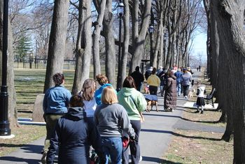 Pack Walk in Nutley Click here for movie
