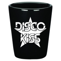 Disco Kiss Logo Shot Glass