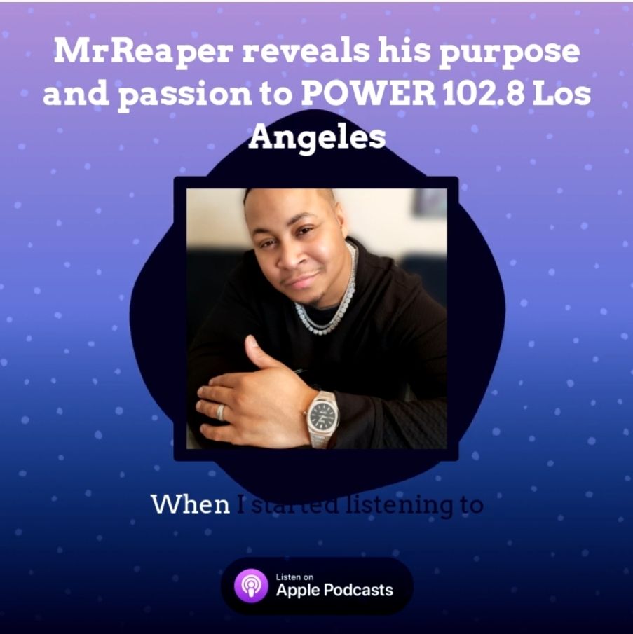 Mr.Reaper Power 108.2 Los Angeles, CA Music Interview 