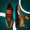 Unanimous Air - Orange & Green Max Soul Sneakers 