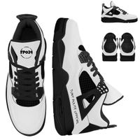 TPO24 - Black & White Air Sneakers 