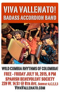 VIVA VALLENATO! BADASS ACCORDION BAND