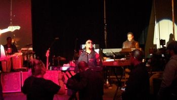 Front & center for the one & only Stevie Wonder !!!
