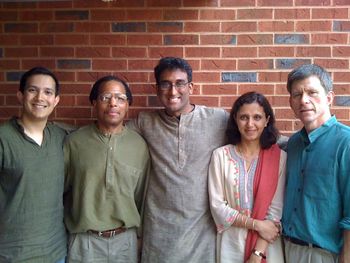 With Rashad, Rich, Shareen, and Jim, 2010
