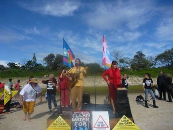 Anti CSG Rally @ Clarkes Beach Byron Bay
