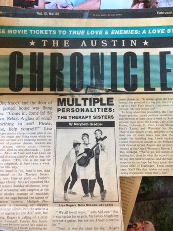 Original Therapy Sister Review Austin Chronicle
