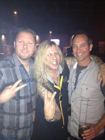 Brandon & Pap with Ted Poley of Danger Danger
