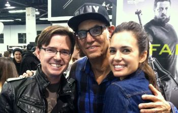 with Liberty DeVitto and Torrey DeVitto

