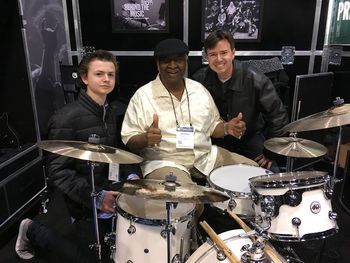 1/20/17 Aidan Kennedy, Bernard Purdie and Sean J. Kennedy, Anaheim, CA
