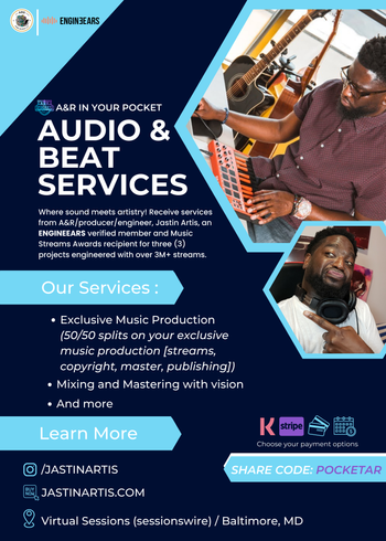 Audio & Beat Services flyer
