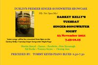 Darkey Kelly's Tuesday Singer-Songwriter Night - Free Entry