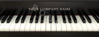Piano Keys with Name