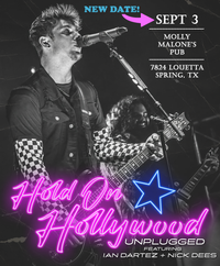 "Hold On Hollywood: Unplugged" at Molly Malone's Pub