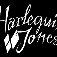 Harlequin Jones Diamonds 2 3/4" x 2" Sticker