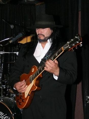 Robert G. Gonzalez: Leader/ Guitar / Vocals Rob G’s BIO Vocals, guitar, front man, dancer, MC and all around entertainer Born in the Bay area, California grew up in Tijuana, Baja ca. In between school breaks would spend my time in San Francisco, ca. and Mexico City, Mexico. San Diego is my home base, been in San Diego for 35 years Started to play with guys in the neighbor hood at the age of 15 years, but the intentions were around 9 years old, when first heard of the Beatles, got my first guitar for $15.00 most exiting day of my life other bands also had a big influence being always a starter, most of the bands were my own, the shadows, strange flowers, Siglo III, super Trax, invited by other bands, such as paradise, the elements, Latin a go-go, and others I got a chance to open up for war; I was singer and front man. The music that I played include, Classic rock, soul, blues, Spanish rock, oldies, reggae, Latin and Any kind of music, as long as we can put in a little soul, gets progressive and jazz it up I would have liked to kick back and have a conversation with renowned jazz singer Rubén Blades, I like his Style
