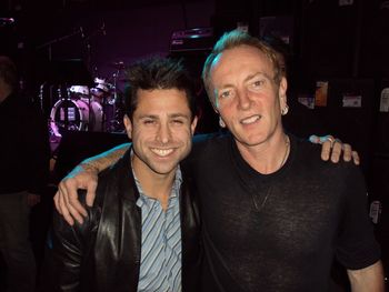 With Phil Collen of Def Leppard
