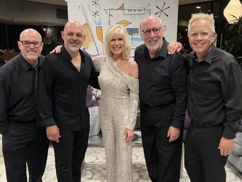Ken and Debby Boone with fantastic band. Palm Springs, CA.
