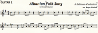 Albanian Folk Song - Guitar 2