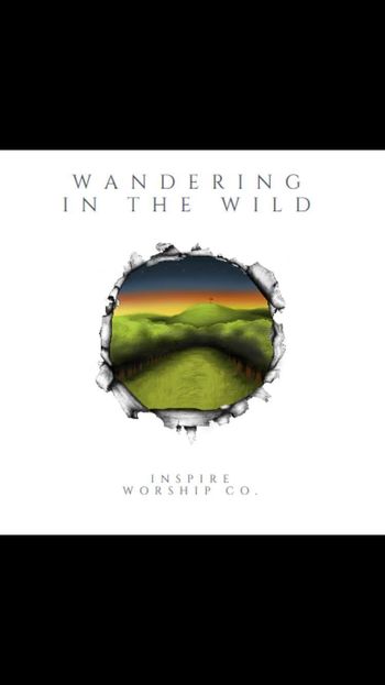 "Wandering in the Wild" Album cover designed by Inspire artists Kim Hickling and Amanda Burton in partnership with local artist Mackenzie Payne