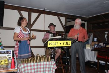 Valina's Dad sings a Dutch folk song.  Photo by Janice Aronson
