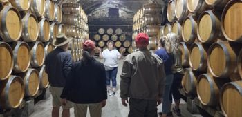 Tour of the wine cellars in Hermann, MO
