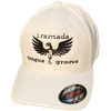 Tongue & Groove: White Hat/Black Embroidery