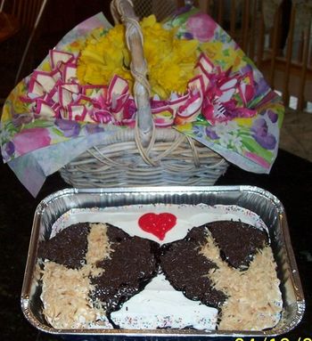 The Love Cake ( honoring the Owen x Patience puppies)
