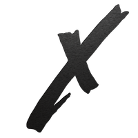 X-BD Sticker (Metal)