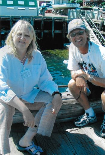 Connie and Jan Lunenburg Wharf, 2006
