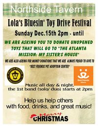 Lola's Annual Bluesin' Toy Drive Festival