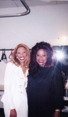 I love this woman. Can't you tell I want to be just like Ms. Chaka Khan?
