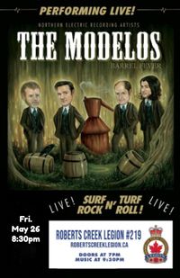 The Modelos Live at The Roberts Creek Legion