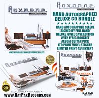 Roxanne "Stereo Typical" Hand-Autographed CD Bundle 