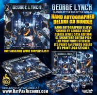 GEORGE LYNCH "GATEOTW" HAND AUTOGRAPHED CD BUNDLE 