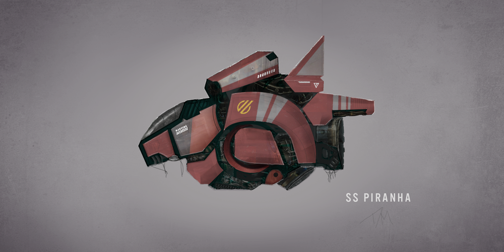 Ship concept - SS Piranha