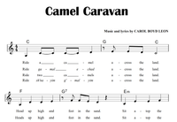 Camel Caravan Sheet Music