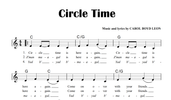 Circle Time Sheet Music