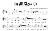 I'm All Shook Up (Tu B'shevat) Sheet Music