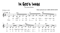 In God's Image Sheet Music