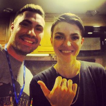 Ruby Rose and DJ Ascension at San Diego Pride Festival

