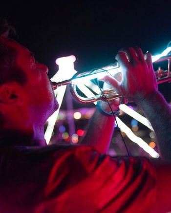 Bunring Man Trumpet DJ Ascension - photo by McKay

