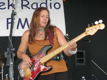 Jodie Woodward at the Empire Blues Festival
