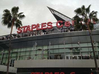 Staple Center Entrance
